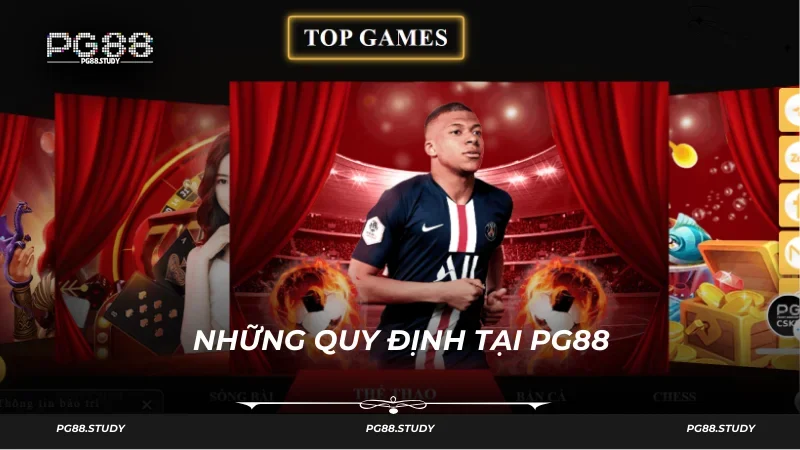 Quy định trong điều khoản tại nhà cái PG88