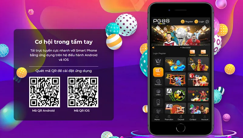 Tải app PG88 về máy để trải nghiệm mượt hơn